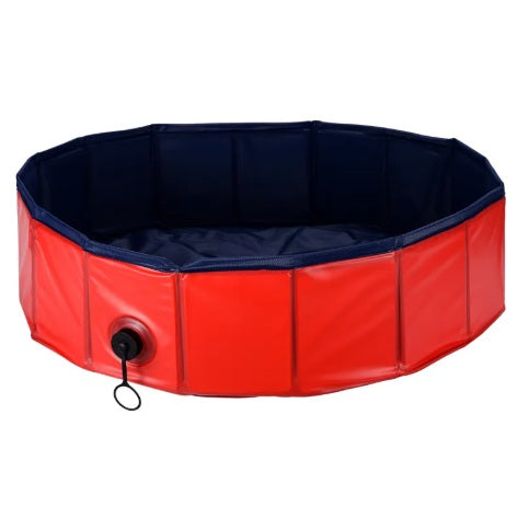 Portable Foldable Pet Pool – Dog & Cat Bath Tub