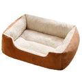 Warm Plush Pet Bed – Cozy Cushion for Cats and Dogs