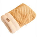 Winter Warm Pet Sleeping Bag – Soft Plush Cat Nest Bed