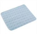 Summer Cooling Mat for Dogs – Breathable Cold Bed and Blanket (Light Blue)